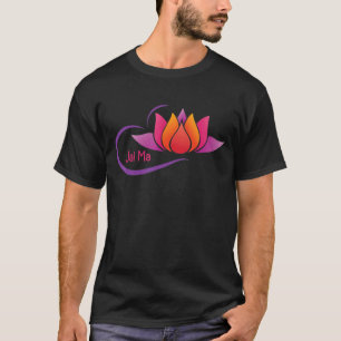 Camiseta Jai Ma Mantra de Sanskrit Meditación Yoga