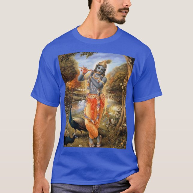 Camiseta JAI SHREE KRISHNA niña (Anverso)