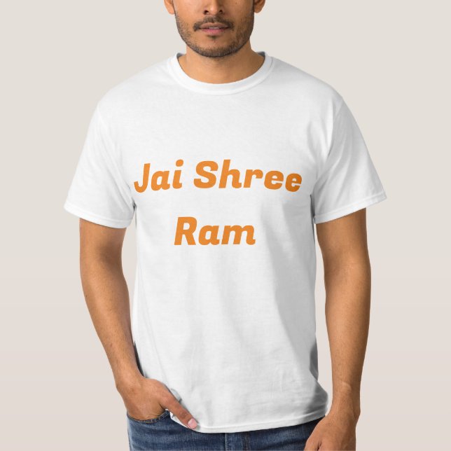 CAMISETA JAI SHREE RAM (Anverso)