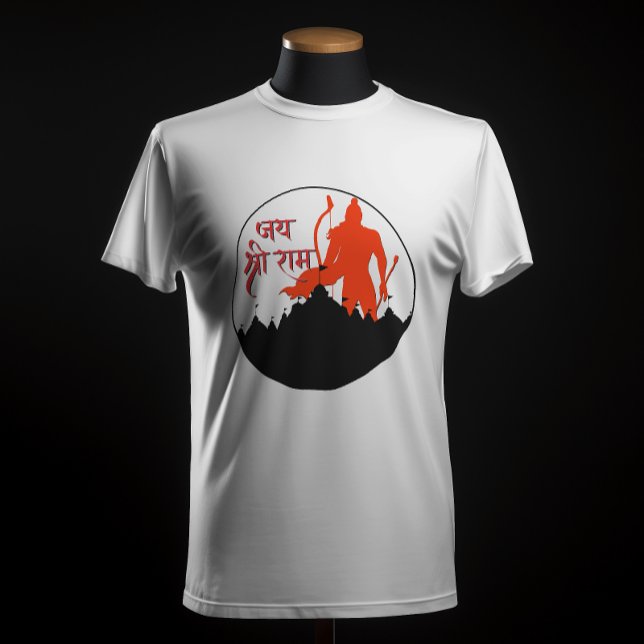 Camiseta Jai Shree Ram Pran Pratistha (Subido por el creador)