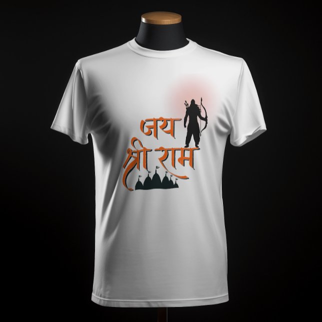 Camiseta Jai Shree Ram Pran Pratistha (Subido por el creador)