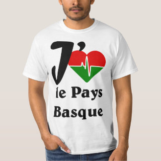 Camiseta J'aime le Pays-Basque
