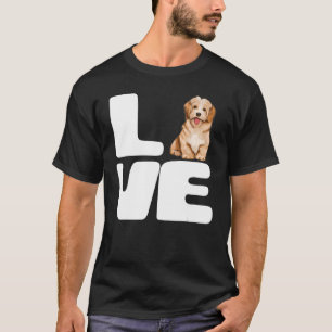 Camiseta J'aime Mon Bichon Havanais L'amour Love French Lan