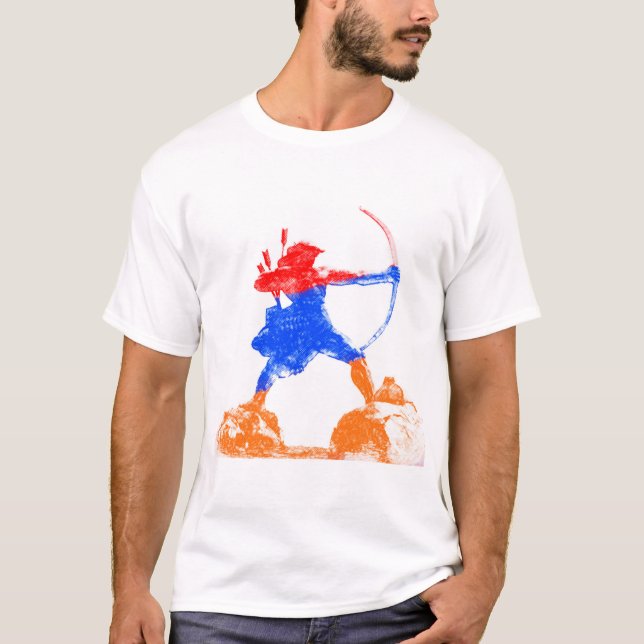 Camiseta Jaique Nahapet, leyenda armenia (Anverso)