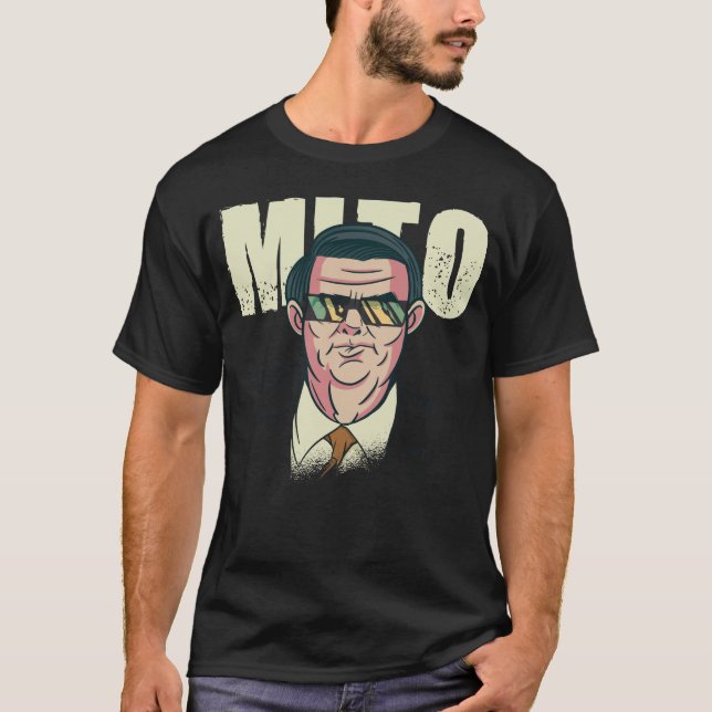 Camiseta Jair Bolsonaro 2022 Mito Presidente Do Brasil (Anverso)