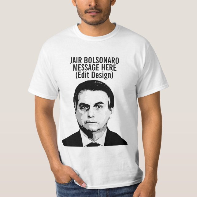 CAMISETA JAIR BOLSONARO PERSONALIZADO (Anverso)
