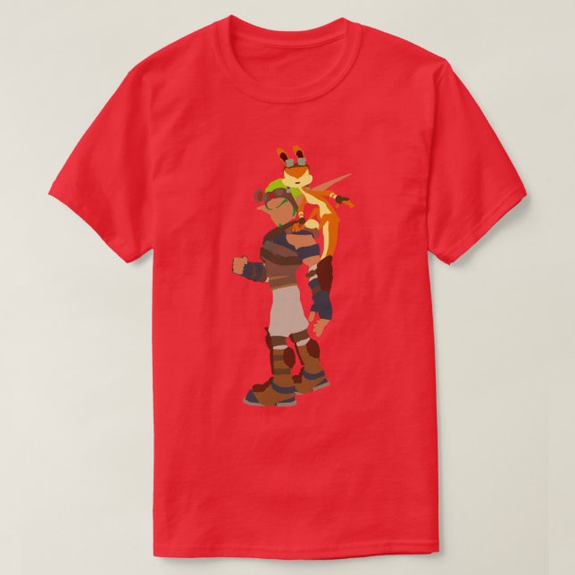 Camiseta Jak Daxter (Diseño del anverso)
