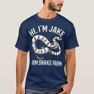 Camiseta Jake De Snake Farm Rattlesnake Pit Funny Snny
