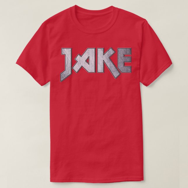 Camiseta Jake metalizado fuerte (Diseño del anverso)