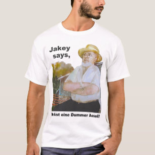 Camiseta "Jakey dice" diseño del holandés del PA