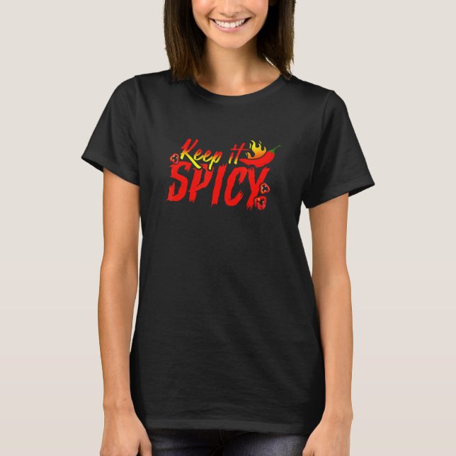 Camiseta Jalapeno Keep It Spicy Mexican Chili Cinco De Mayo (Anverso)