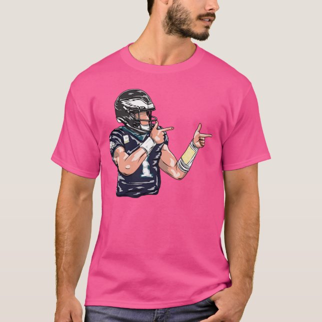 Camiseta Jalen lastima el estilo Personalizado de la celebr (Anverso)