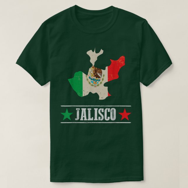 Camiseta Jalisco Meico Orgullo de México  (Diseño del anverso)