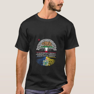 Camiseta Jalisco México California creció con Jalisc