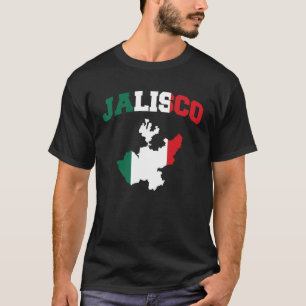 Camiseta Jalisco México Guadalajara Puerto Vallarta Bandera