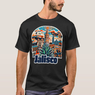 Camiseta JaliscoCelebrar Jalisco con este diseño genial