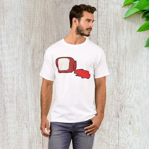 Camiseta Jam Cute Rojo Jelly Jar derramado