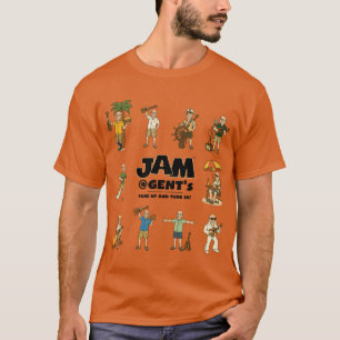 Camiseta JAM Gents con Cartoon Uke Gents amigo amigo