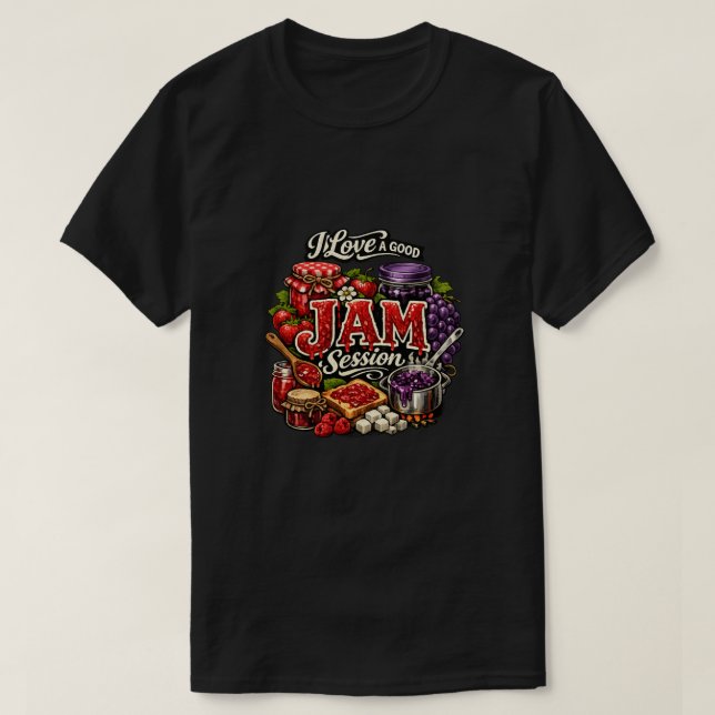 Camiseta Jam Session  (Diseño del anverso)