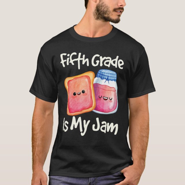 Camiseta Jam & Toast Quinto Grado Es Mi Jam 5º Grado (Anverso)