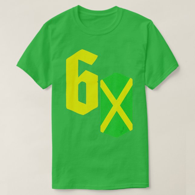 Camiseta Jamaica 60.ª Celebración De La Independencia Orgul (Diseño del anverso)
