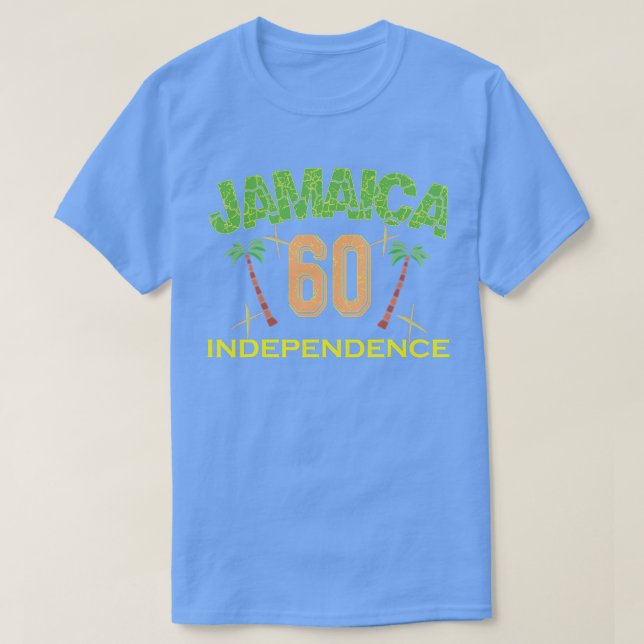 Camiseta Jamaica 60.ª Independencia Orgullosa de ser jamaiq (Diseño del anverso)