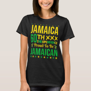 Camiseta Jamaica 60.ª Independencia Orgullosa de ser libre 