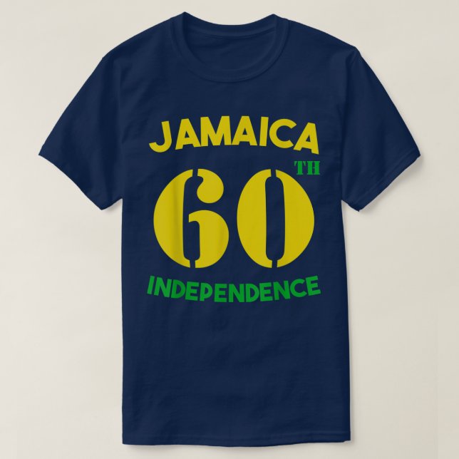 Camiseta Jamaica 60° Día de la Independencia 2022 (Diseño del anverso)