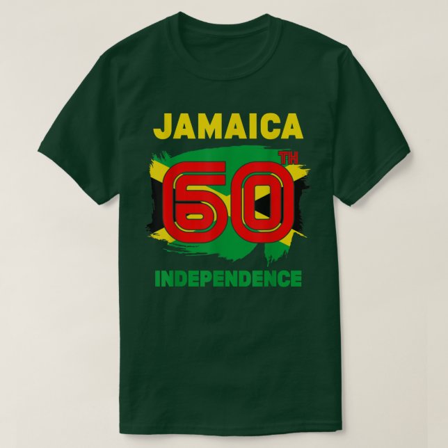 Camiseta Jamaica 60° Día de la Independencia 2022 (Diseño del anverso)