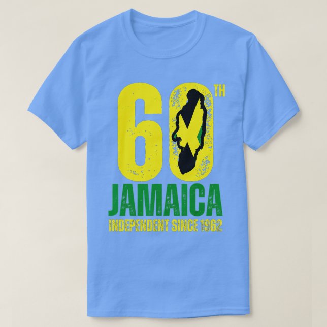 Camiseta Jamaica: 60° Día de la Independencia 2022 (Diseño del anverso)