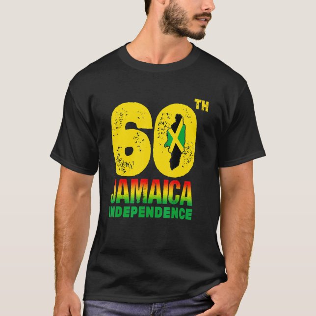Camiseta Jamaica: 60° Día de la Independencia 2022 (Anverso)
