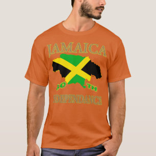 Camiseta Jamaica 60° Día de la Independencia 2022 Mapa jama