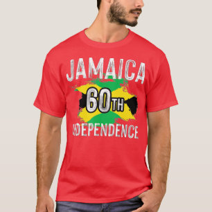 Camiseta Jamaica 60° Día de la Independencia de Jamaica Org