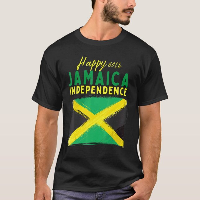 Camiseta Jamaica 60° independencia 60° independencia (Anverso)