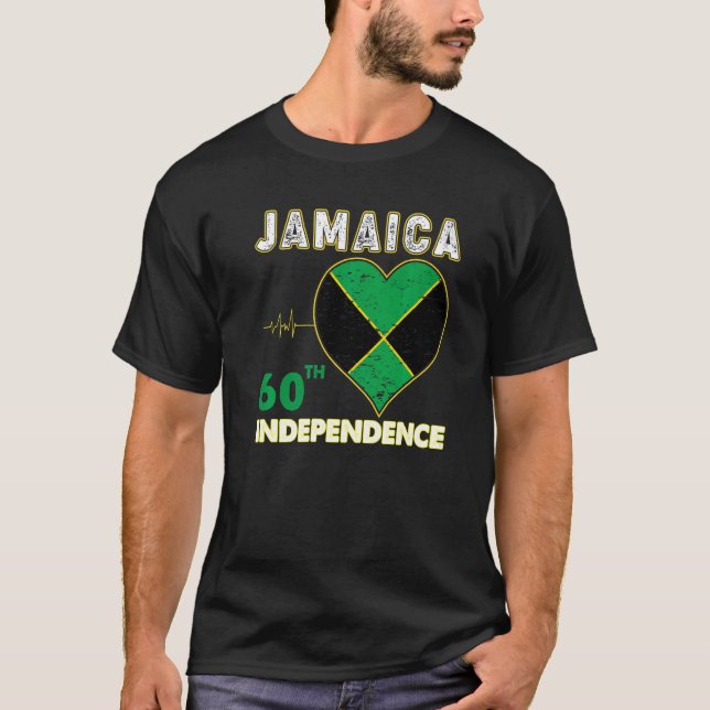 Camiseta Jamaica 60th independence Day 1962 2022 Jamaican M (Anverso)