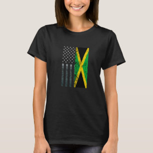 Camiseta Jamaica American cultiva raíces jamaiquinas en el