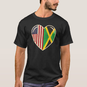 Camiseta Jamaica American Love Jamaica And Usa