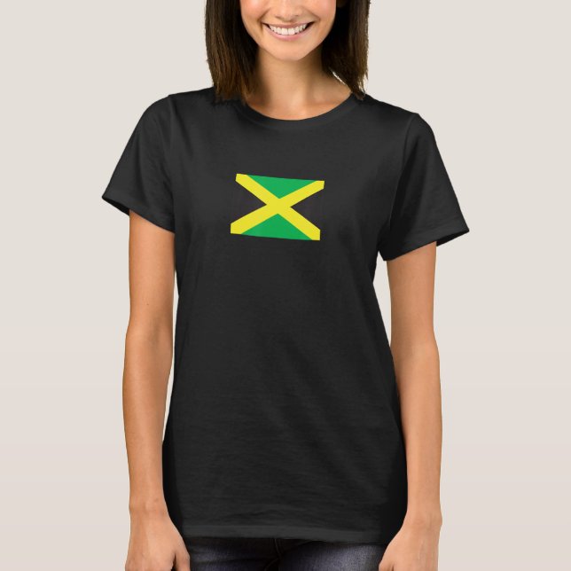 Camiseta Jamaica, Antillas (Anverso)