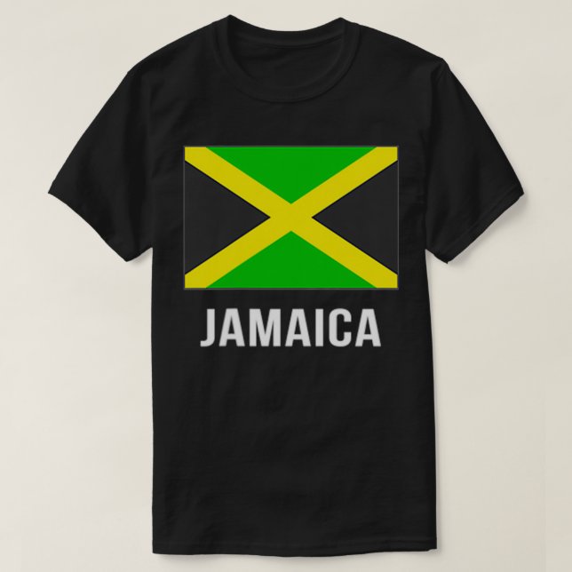 Camiseta Jamaica Bandera Jamaica (Diseño del anverso)
