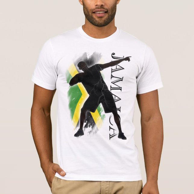 Camiseta ¡Jamaica - como un rayo! (Anverso)