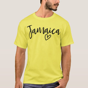 Camiseta Jamaica Corazón Mujer Ama Jamaica