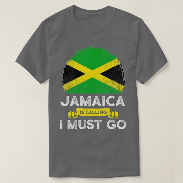 Camiseta Jamaica dice que debo ir a la Casa de la Herencia  (Diseño del anverso)