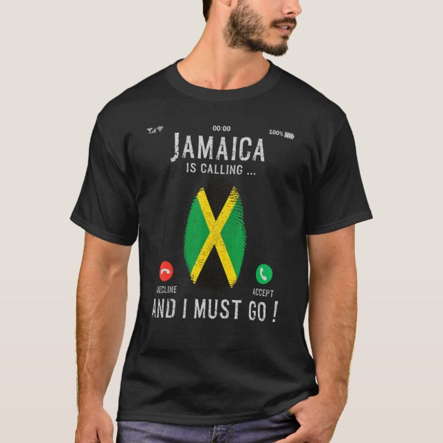 Camiseta Jamaica dice que debo ir a la Casa de la Herencia  (Anverso)