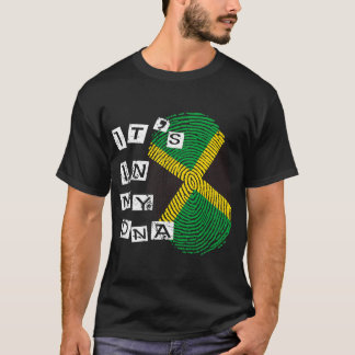 Camiseta Jamaica En Mi ADN Orgulloso Niño Jamaiquino Bander
