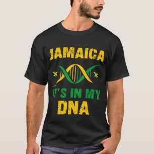 Camiseta Jamaica está en mi ADN Patrimonio jamaiquino