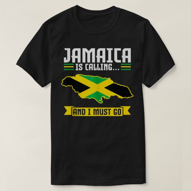 Camiseta Jamaica está llamando (Diseño del anverso)