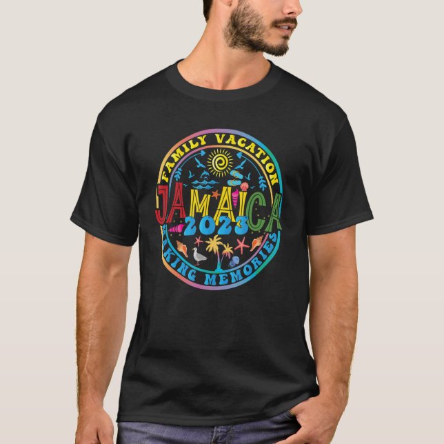 Camiseta Jamaica Family Vacation 2023 Group Matching Jamaic (Anverso)