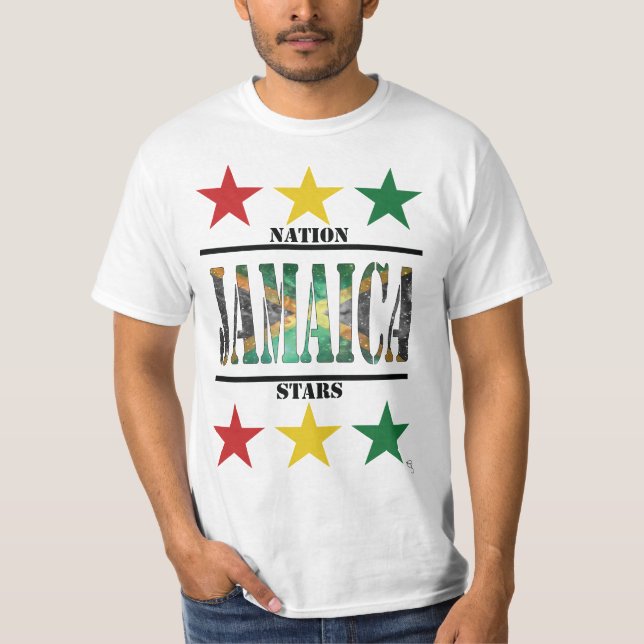 Camiseta Jamaica Flag Nars RYG Edition (Anverso)