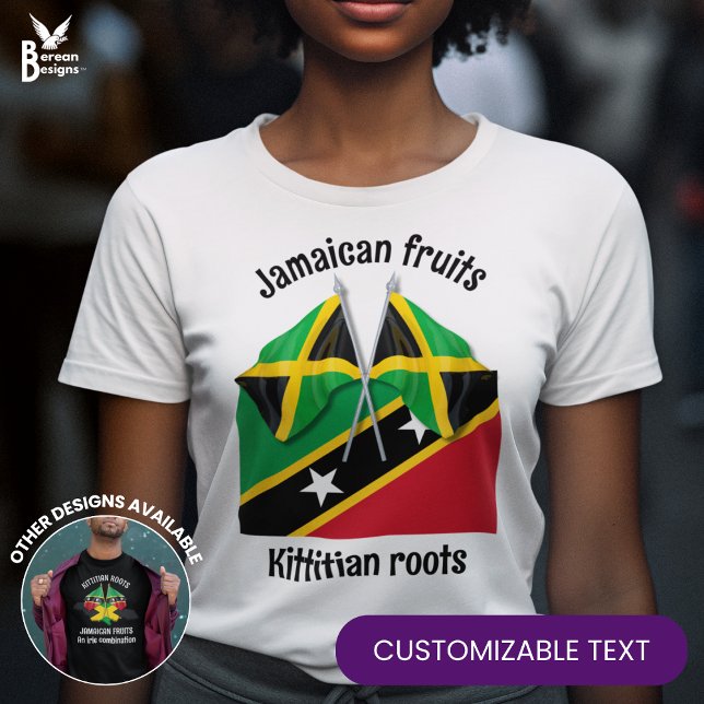 Camiseta JAMAICA Fruits de ST KITTS Raots Personalizado (Subido por el creador)