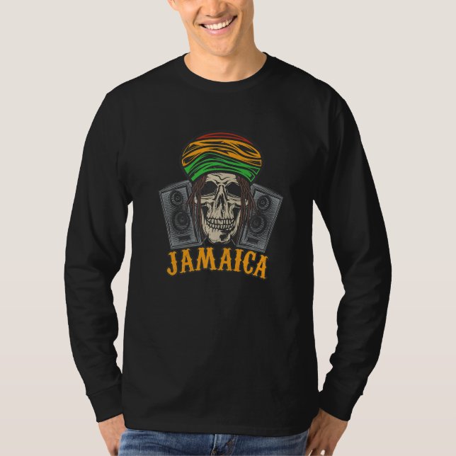 Camiseta Jamaica Girls Trip Vacation Travel Jamaican Rasta  (Anverso)